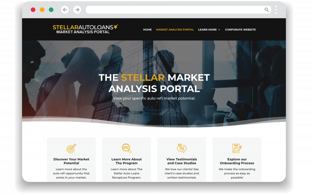 The Stellar Market Analysis Portal is HERE