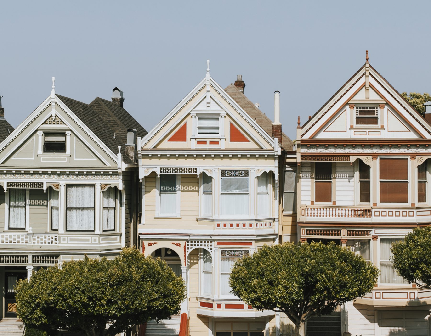 The Painted Ladies of San Francisco, USA San Francisco Homes