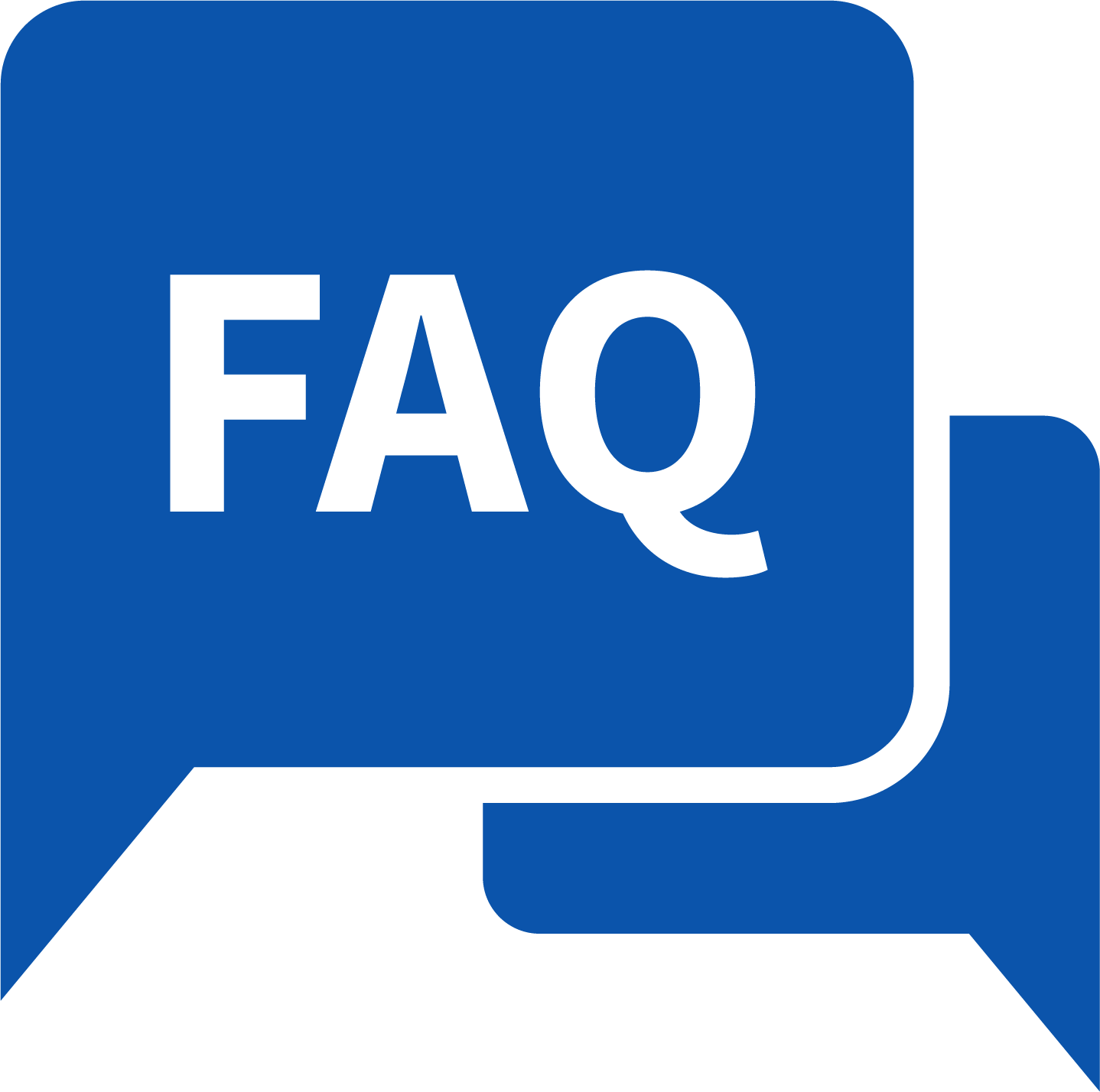 FAQ Icon Blue